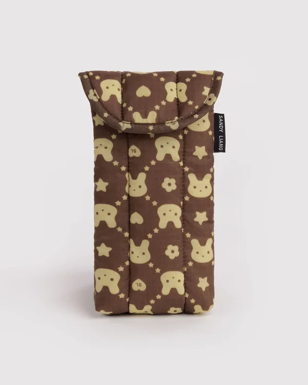 Puffy Glasses Sleeve - Bunny - Size: OS