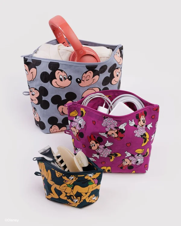 Go Pouch Set - Mickey - Minnie & Pluto