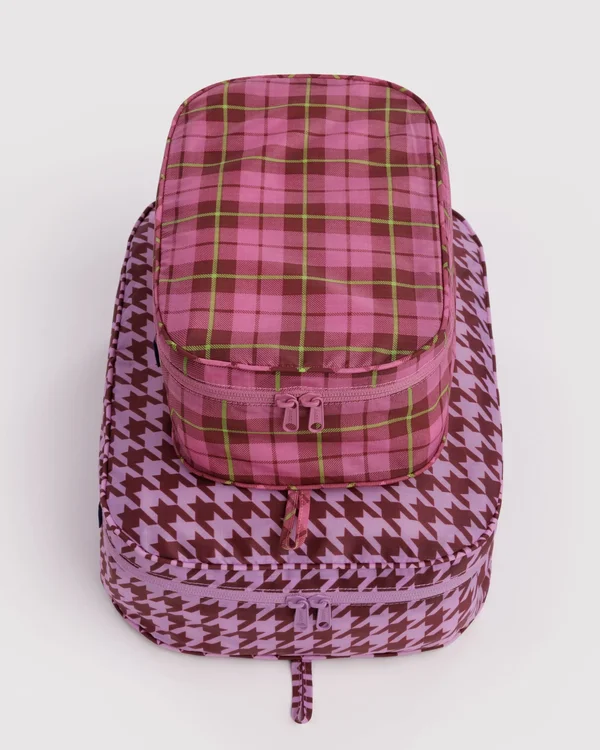 Packing Cube Set - Check Mix - Size: OS