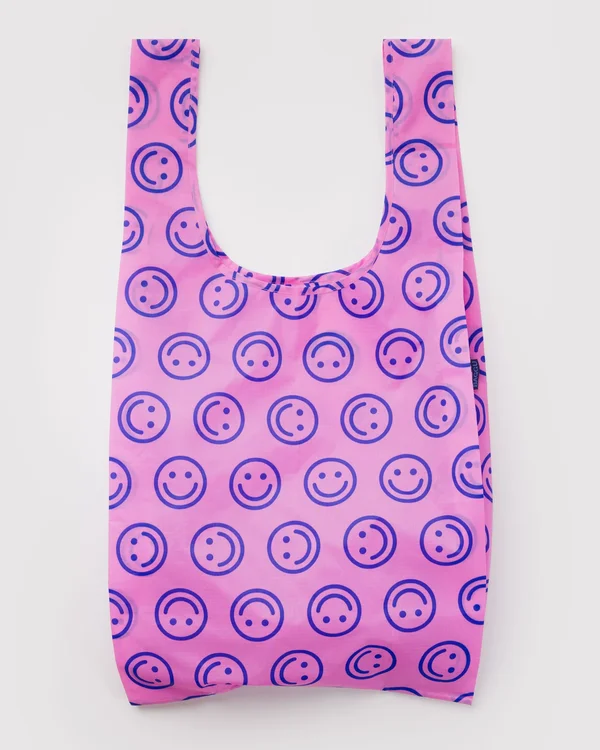 Big Baggu - Pop Pink Happy - Material: ripstop-nylon