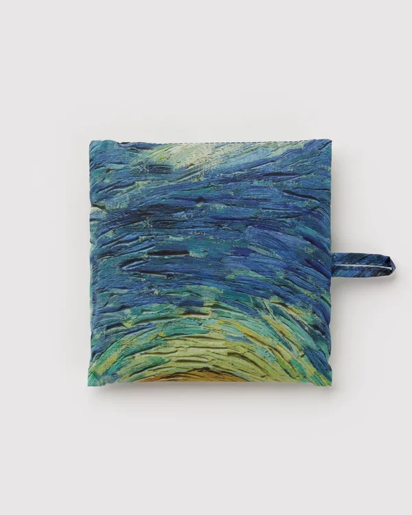 Standard Baggu - The Starry Night Vincent Van Gogh - Material: ripstop-nylon