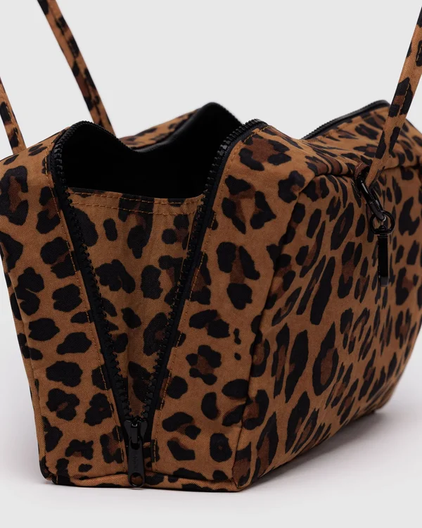 Nylon Bowler Bag - Leopard - Material: heavyweight-nylon