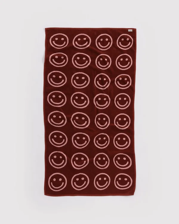 Bath Towel - Blush Happy - Size: OS