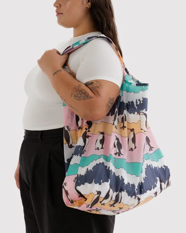 Big Baggu - Penguin - Material: ripstop-nylon