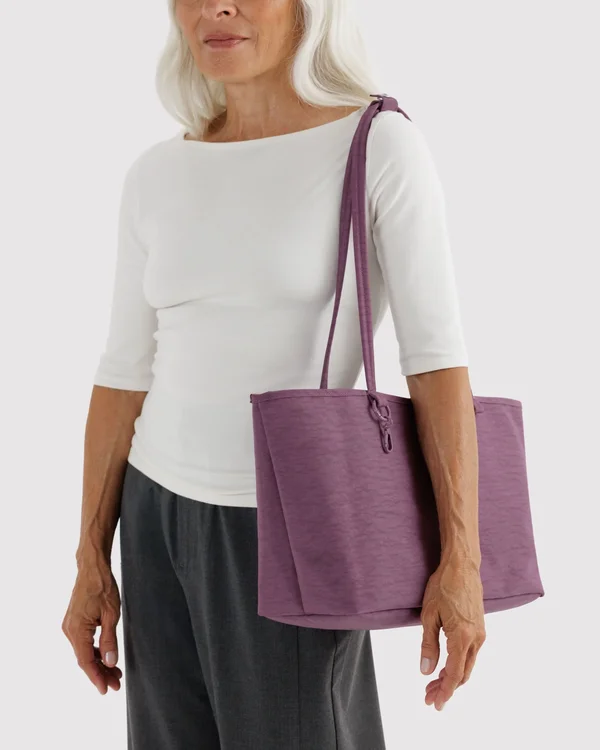 Medium Nylon Reversible Tote - Wild Plum Mix - Size: OS