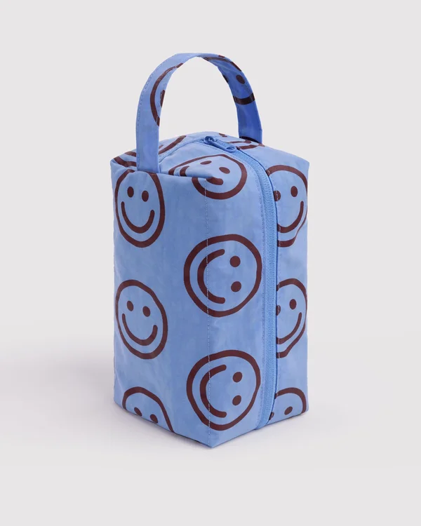 Dopp Kit - Misty Blue Happy