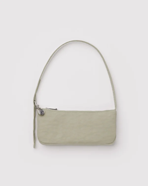 Nylon Pochette - Sale - Celadon - Material: heavyweight-nylon