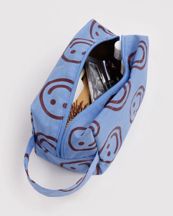 Dopp Kit - Misty Blue Happy